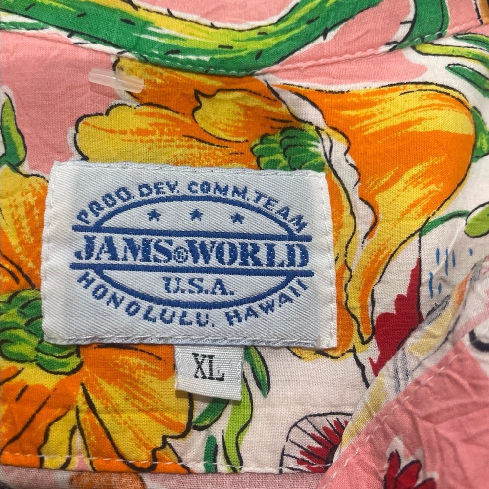 Jams world, vintage California button-down shirt, men’s size XL - Picture 3 of 5